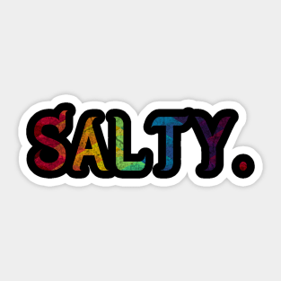 Salty Sticker